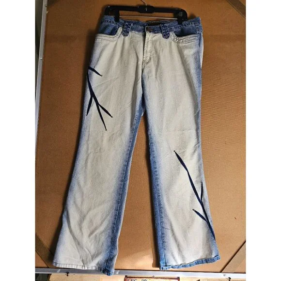 TOO HOT Jeans Vintage Too Hot Wash Denim Jeans Leg Sz314